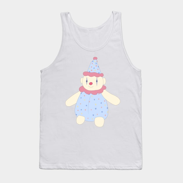 Clown plushie Tank Top by annoyingarts